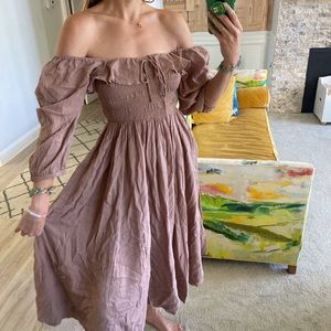 Free People midi dress